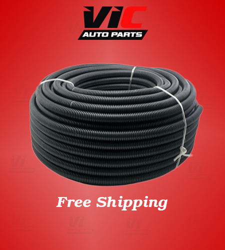 10mm Split Loom Conduit Cable Management Convoluted Tubing Wire 100m 100 Metres