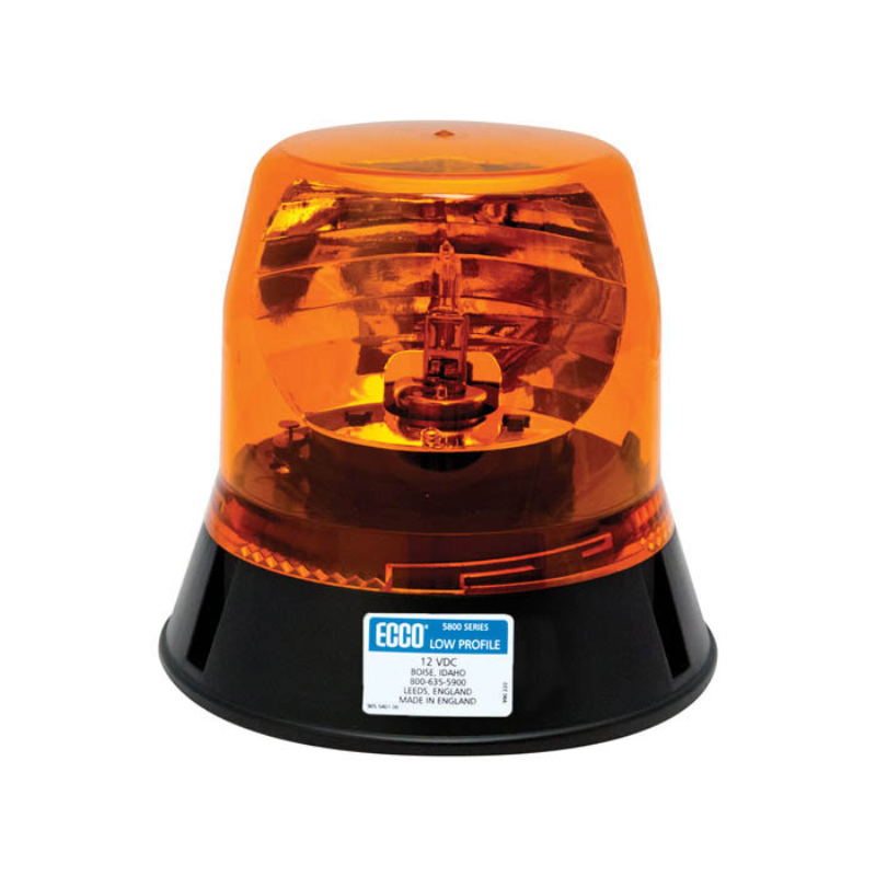 ROTO AMBER NO BULB 160RPM 3 BOLT MOUNT **REPLACES LV0670**