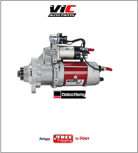 Starter Delco 39MT 9.0KW 24V 11T 56mm CW Caterpillar C12 C13 C15 Detroit S60 Mack E7 Cummins Ism ISX