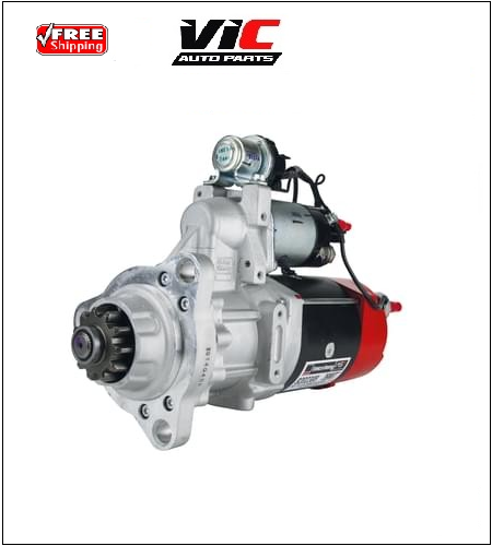Starter Delco Remy Dual Earth 7.8kW 12V 11T 56mm CW Suits Kenworth Mack E7 Freightliner