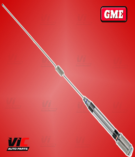 GME AE4012K2 MEDIUM DUTY HI GAIN ANTENNA FOR UHF CB BAND RADIO STAINLESS