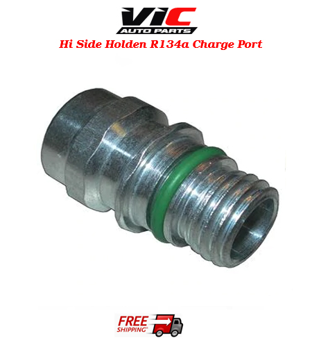 CHARGE PORT R134a HIGH W/VALVE M12 X 1.25 MALE THREAD
