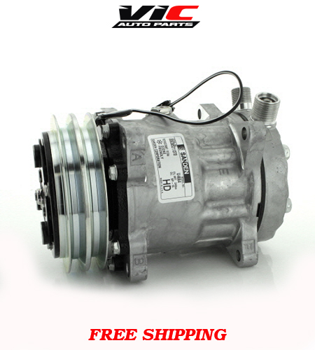 Compressor Sanden 4664 SD7H15 8031 Equivalent 12v 2A 132mm VOR Universal