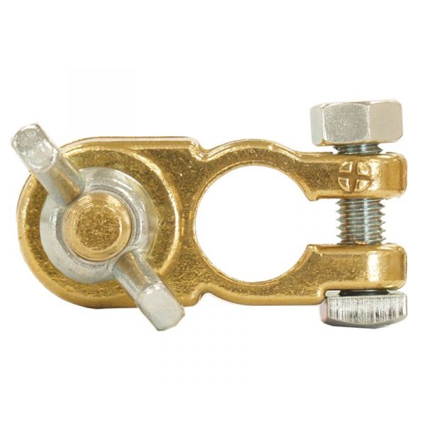 BATT TERM (+) WINGNUT PKT 10 POS H/DUTY 10MM STEEL WINGNUT IOCN