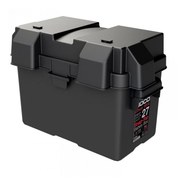 NOCO BATTERY BOX SNAP TOP HEAVY DUTY PLASTIC SUITS N70ZZ BATTERIES