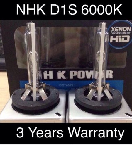 NHK HID Globes D1S 6000K 35W