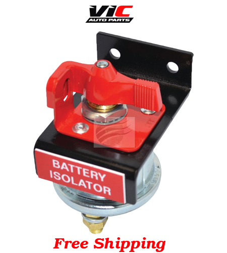 BATTERY MASTER SWITCH W/ BRKT FOR BATTERY ISOLATION