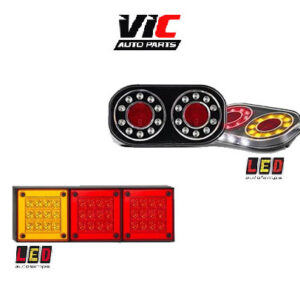 Trailer tail and work led lights