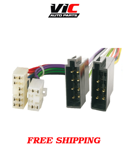 Connector radio ISO Daihatsu,Lexus,Toyota,VW; PIN: 16 for factory radio receivers