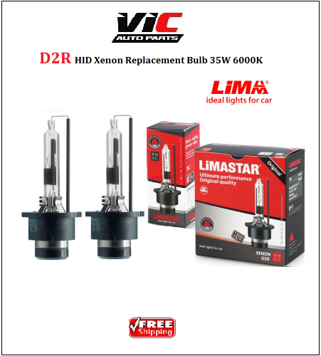 LIMA HID Globes D2R 6000K