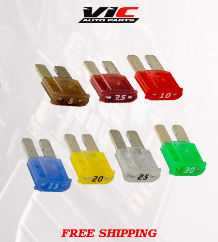 LITTELFUSE 7 PIECE MICRO2 FUSE 2 FUSE PACK 5A- 30A 12 24 VOLT