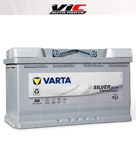12V 800CCA(EN) 176RC VARTA AGM xEV SLVR DYNAMIC DIN77H SAE 0 315MM X 175MM X 190MM