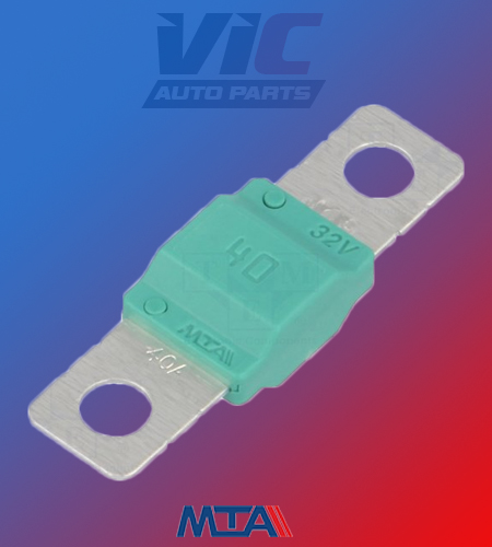 1 X MTA GENUINE 40A AMP MIDI FUSES FOR DUAL BATTERY AND MEGA SOUND SYSTEMS