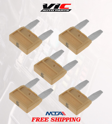 MTA FUSE MINIVAL MINI VAL NOZZLE 5A 5 PCS