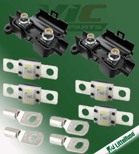 60A LETTELFUSE GENUINE MIDI FUSE & HOLDER KIT SUIT DUAL BATTERY SYSTEM TRADE CHOICE